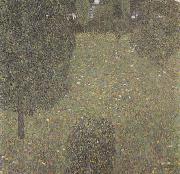 Gustav Klimt Landscape Garden (Meadow in Flower) (mk20) painting